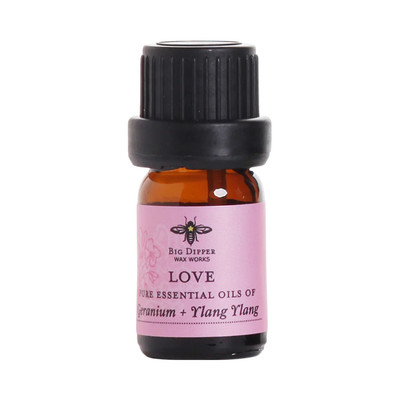Big Dipper Wax Works | Geranium + Ylang Ylang Love Pure Essential Oil Blend 5ml