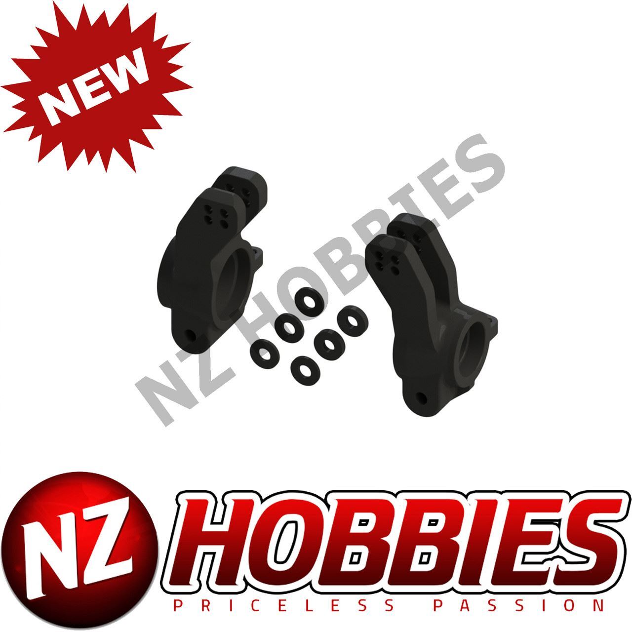 ARRMA AR330193 REAR HUB (2PCS) INFRACTION/KRATON/LIMITLESS/MOJAVE/TALION/TYPHON