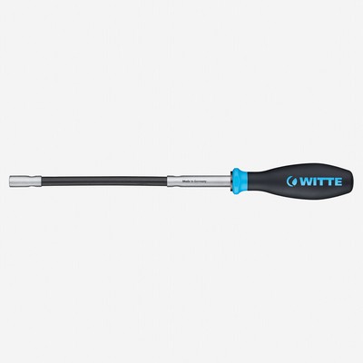 Witte Pro Metric Nutdriver with Flex Shaft, 6.0 x 210mm