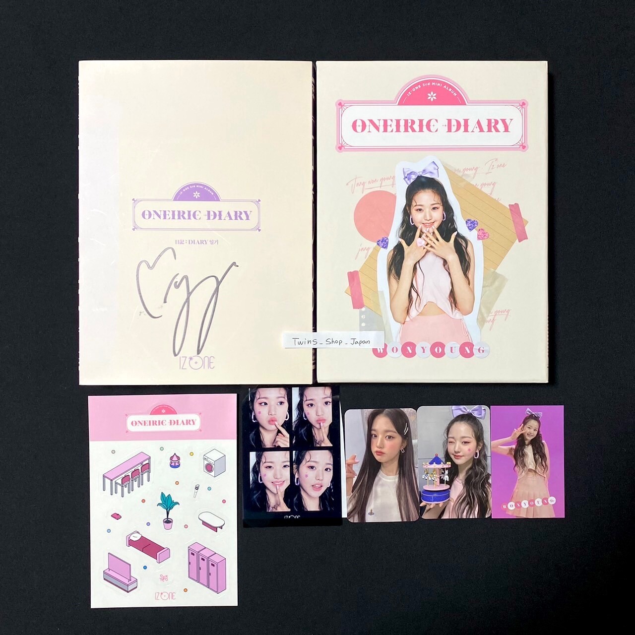 IZ*ONE ONEIRIC DIARY ヨントン トレカ ウォニョン K-Pop / Asia Cd