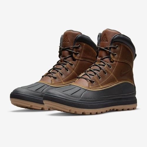 

Походные кожаные зимние ботинки Nike ACG Woodside II 2 (мужской размер 9) #770, Коричневый, Nike ACG Woodside II 2
