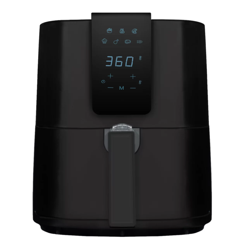 1800 Watts, Digital Led Touch Display & Slide Out Basket 5.2l
