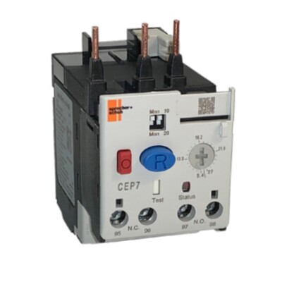 CEP7-1EFEB, Sprecher & Schuh, electronic overload relay, adjustable 5.4-27 amps