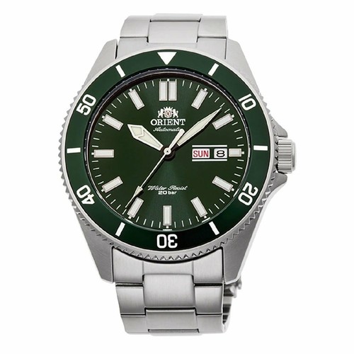 Pre-owned Orient Kanno Automatic Green Dial Men's Watch Ra-aa0914e19b Usus