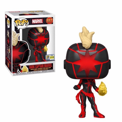 Funko Pop! 　ダーク・キャプテン・マーベル サマーコンベンション 限定 Amazon.com: Funko Pop! Marvel: Dark Captain Marvel, Summer