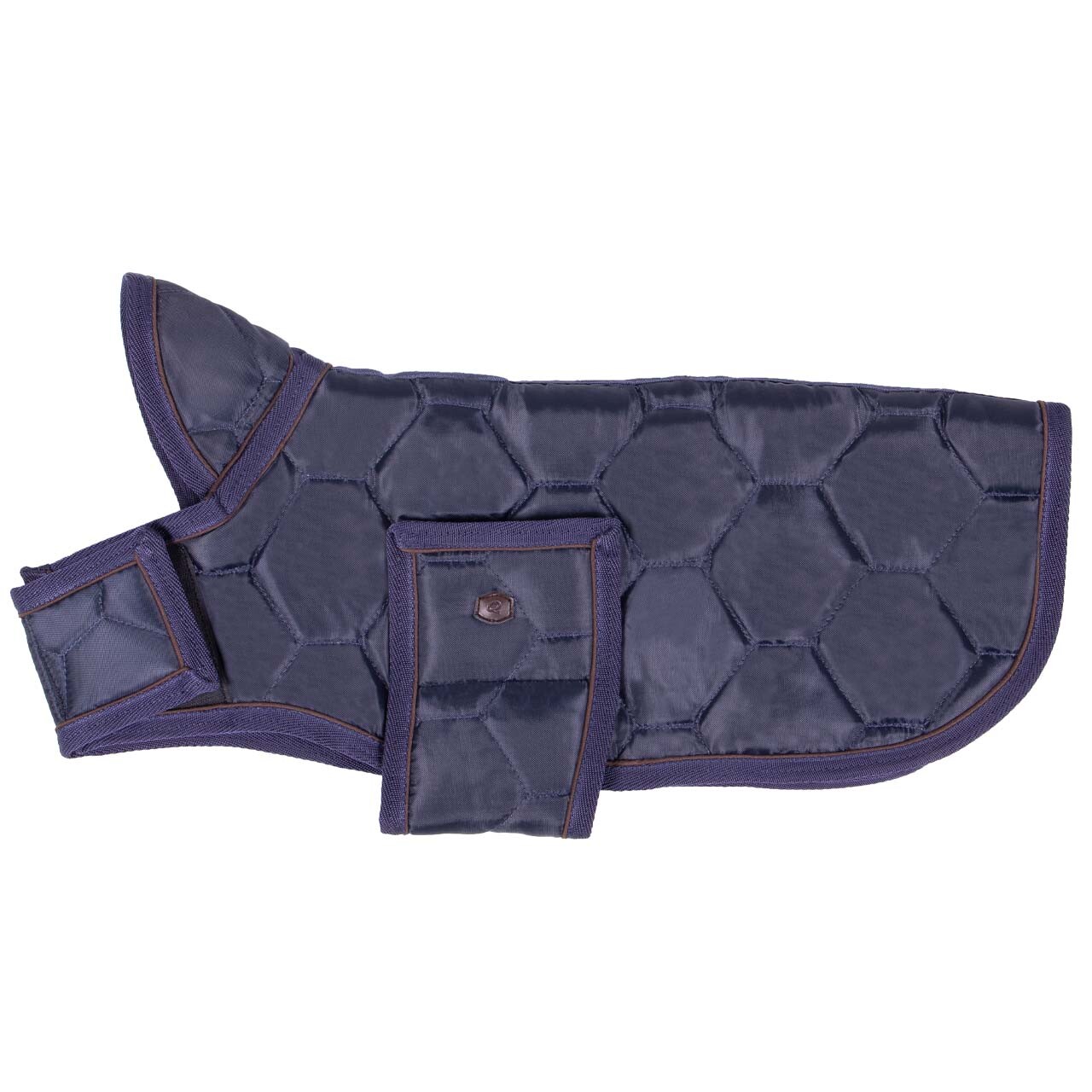 QHP® Hundedecke Classy navy