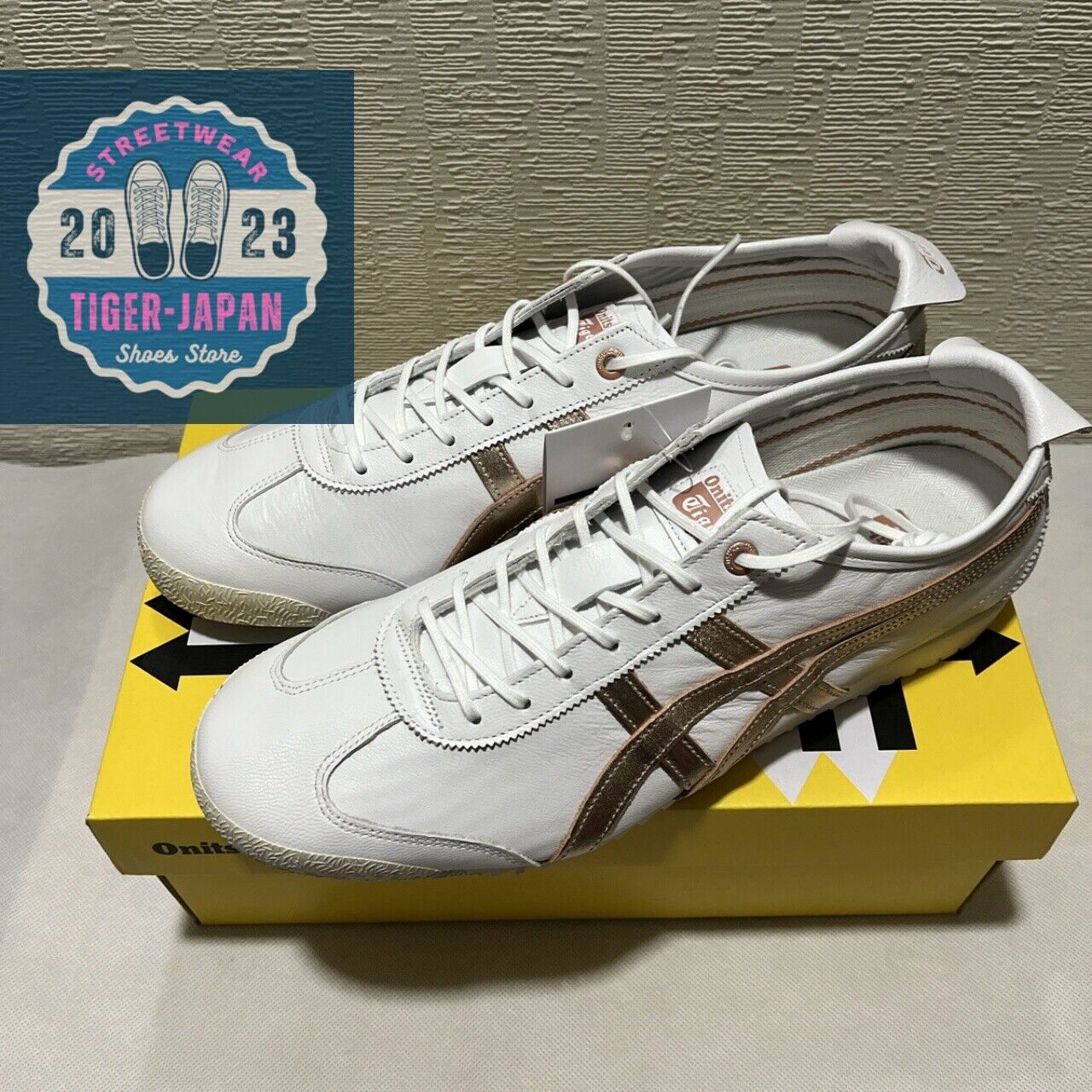 Onitsuka Tiger MEXICO 66 SD 1183A872 106 WHITE/ROSE GOLD Unisex Shoes Onitsuka Tiger MEXICO 66 SD 1183A872 106 WHITE/ROSE GOLD Unisex Shoes