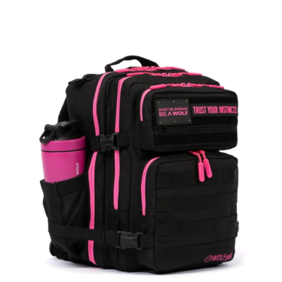 Pink tactical backpack sales