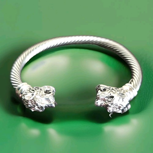Taxco Mexico 925 Sterling Silver Zodiac Bangle Bracelet 19.3