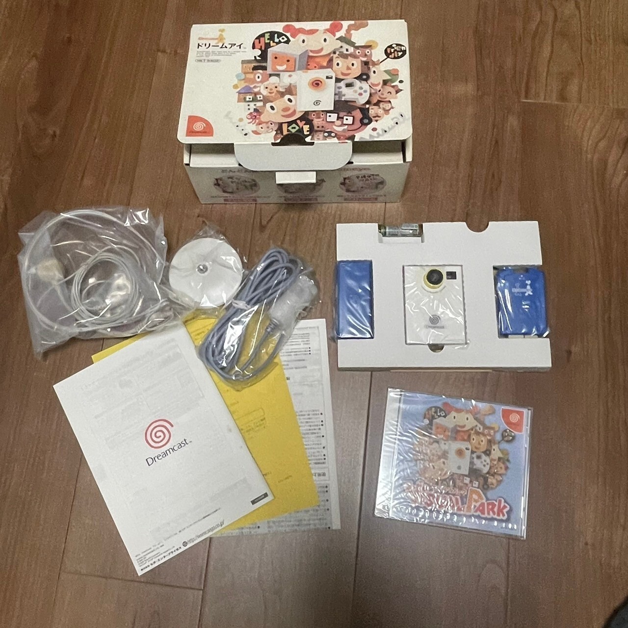 New SEGA Dreamcast DREAM EYE HKT-9402 Boxed Visual Park DC