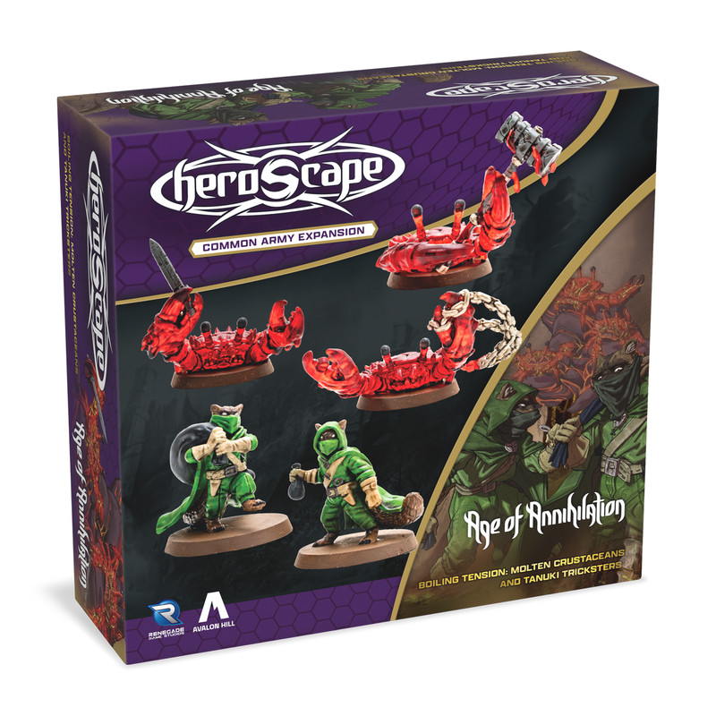 Heroscape: Molten Crustaceans/Tanki