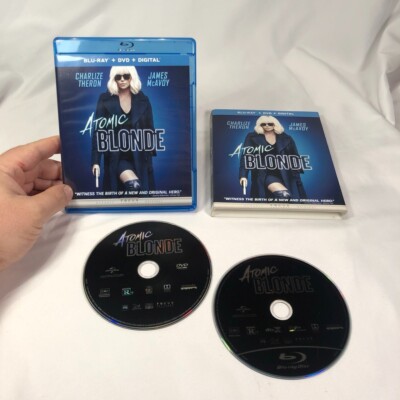 Atomic Blonde BLU-RAY & DVD - Charlize Theron 2017 With Slipcover