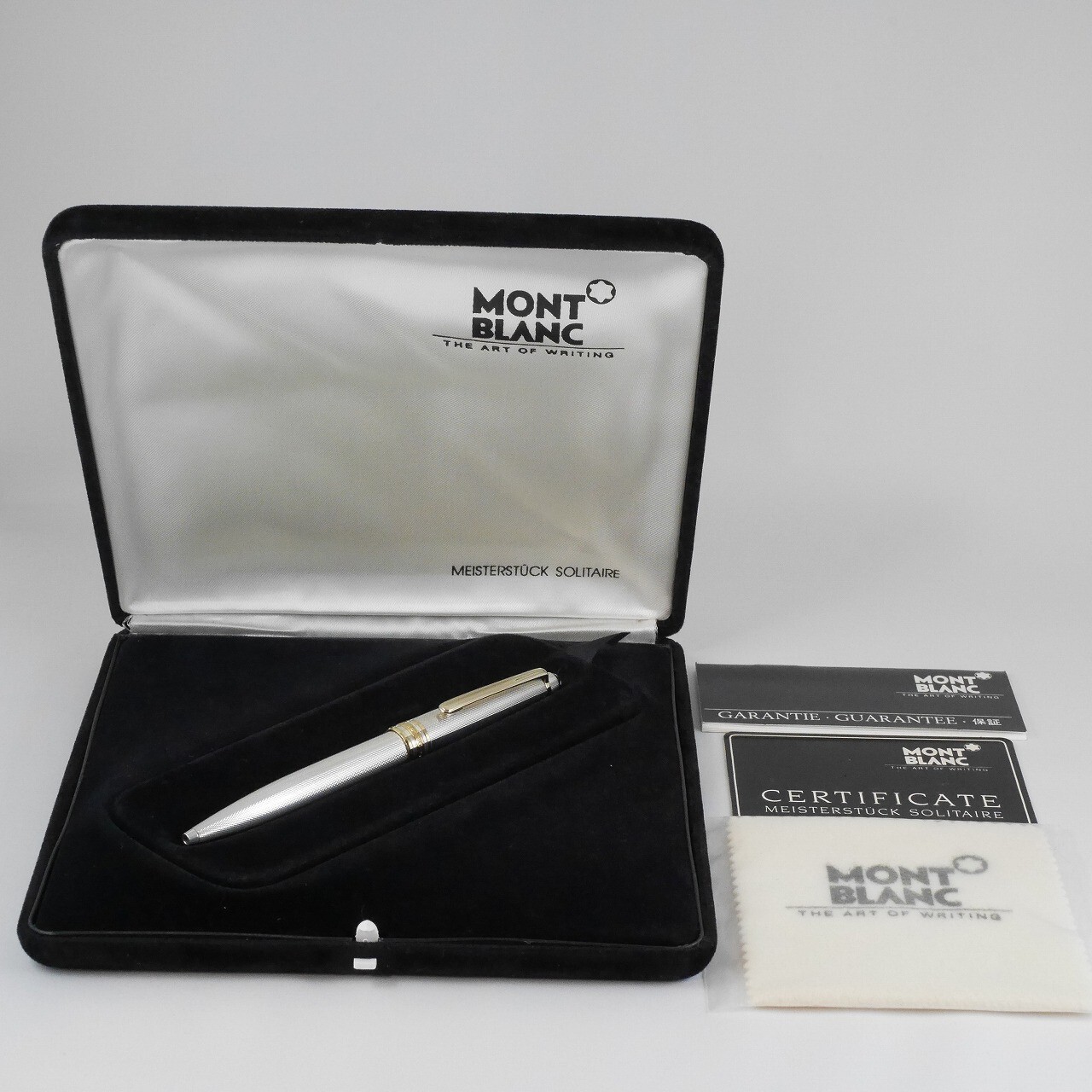 Montblanc Meisterstuck Solitaire Sterling Silver Barley