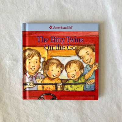 American Girl Bitty Twins Roll n Go Outfit ''On the Go'' Book Only - Retired