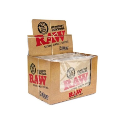 RAW X INTEGRA 67GRAM 62% HUMIDITY CONTROL DISPLAY BOX OF 12 CT (FREE SHIPPING)
