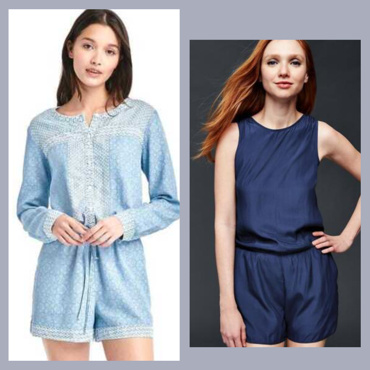 

Лот из 2 комбинезонов Gap Rompers, размер XXL, Синий