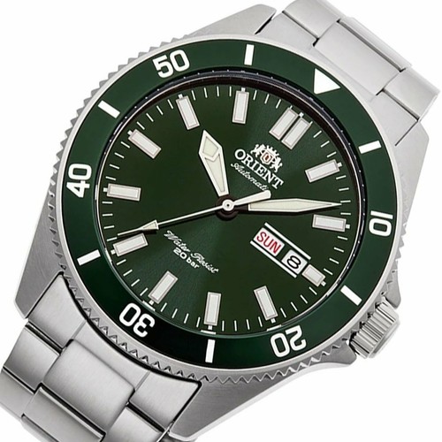 Pre-owned Orient Kanno Automatic Green Dial Men's Watch Ra-aa0914e19b Usus