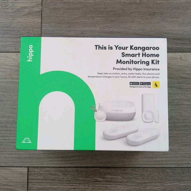 HIPPO NOTION SMART HOME MONITORING SYSTEM W/2 SENSORS 1 BRIDGE