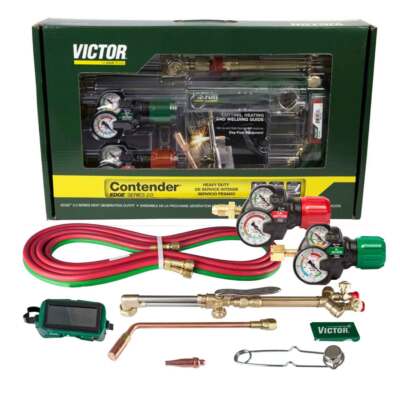 Victor 0384-2130 Contender 540/510 Edge 2.0 Acetylene Cutting Torch Outfit