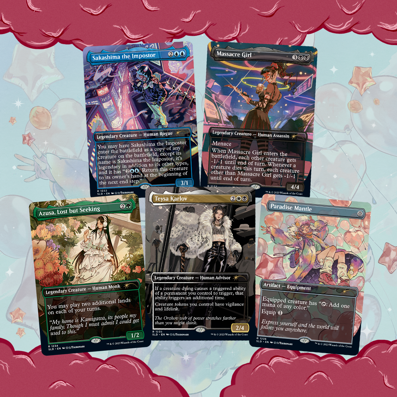 NEW - MTG Secret Lair City Styles SET Non-Foil Edition - SEALED
