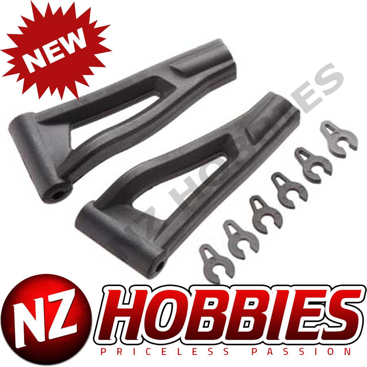 ARRMA AR330215 Suspension Arms M Front Upper (1 Pair) TYPHON 4x4 BLX