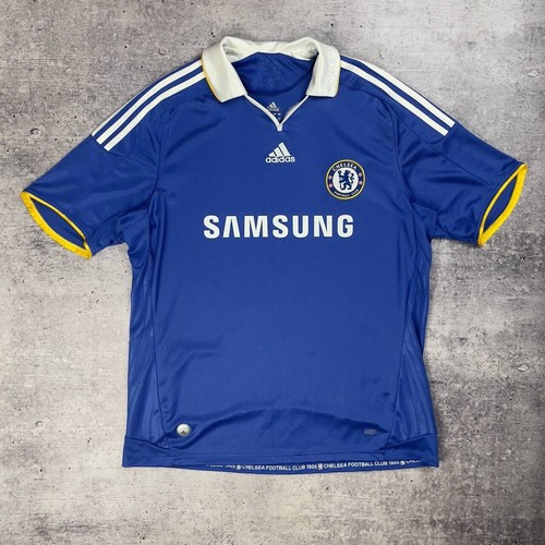 CHELSEA 2008 2009 HOME FOOTBALL SHIRT SOCCER JERSEY ADIDAS CHELSEA 2008 2009 HOME FOOTBALL SHIRT SOCCER JERSEY ADIDAS