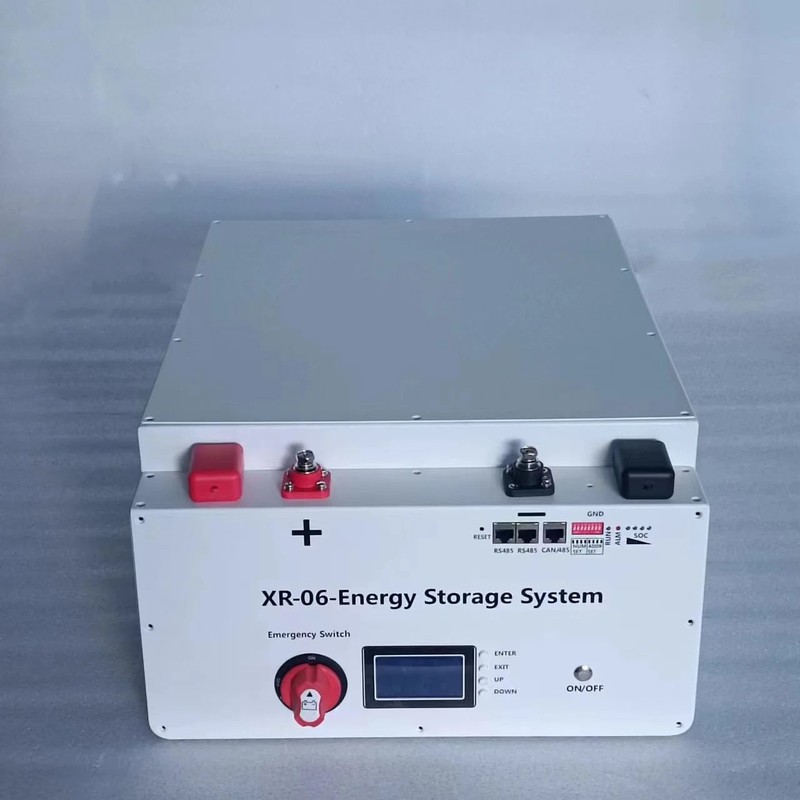 XR06-48V280AH Power Box LiFePO4 Battery Case Solar Home Energy Storage 16S 51.2