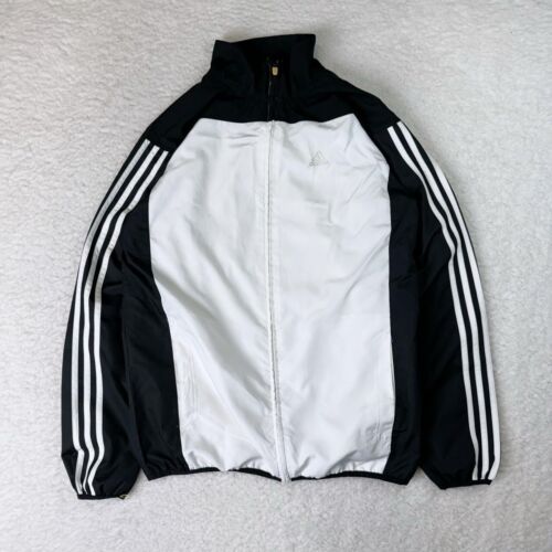Adidas Black & White Zipper Track Jacket • Small | eBay Adidas Black & White Zipper Track Jacket • Small | eBay