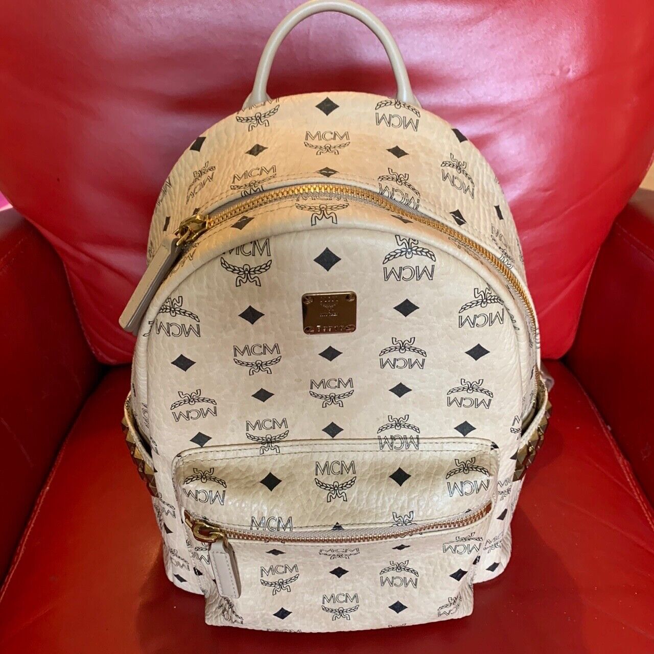Genuine designer MCM backpack / rucksack. In very good Genuine designer MCM backpack / rucksack. In very good