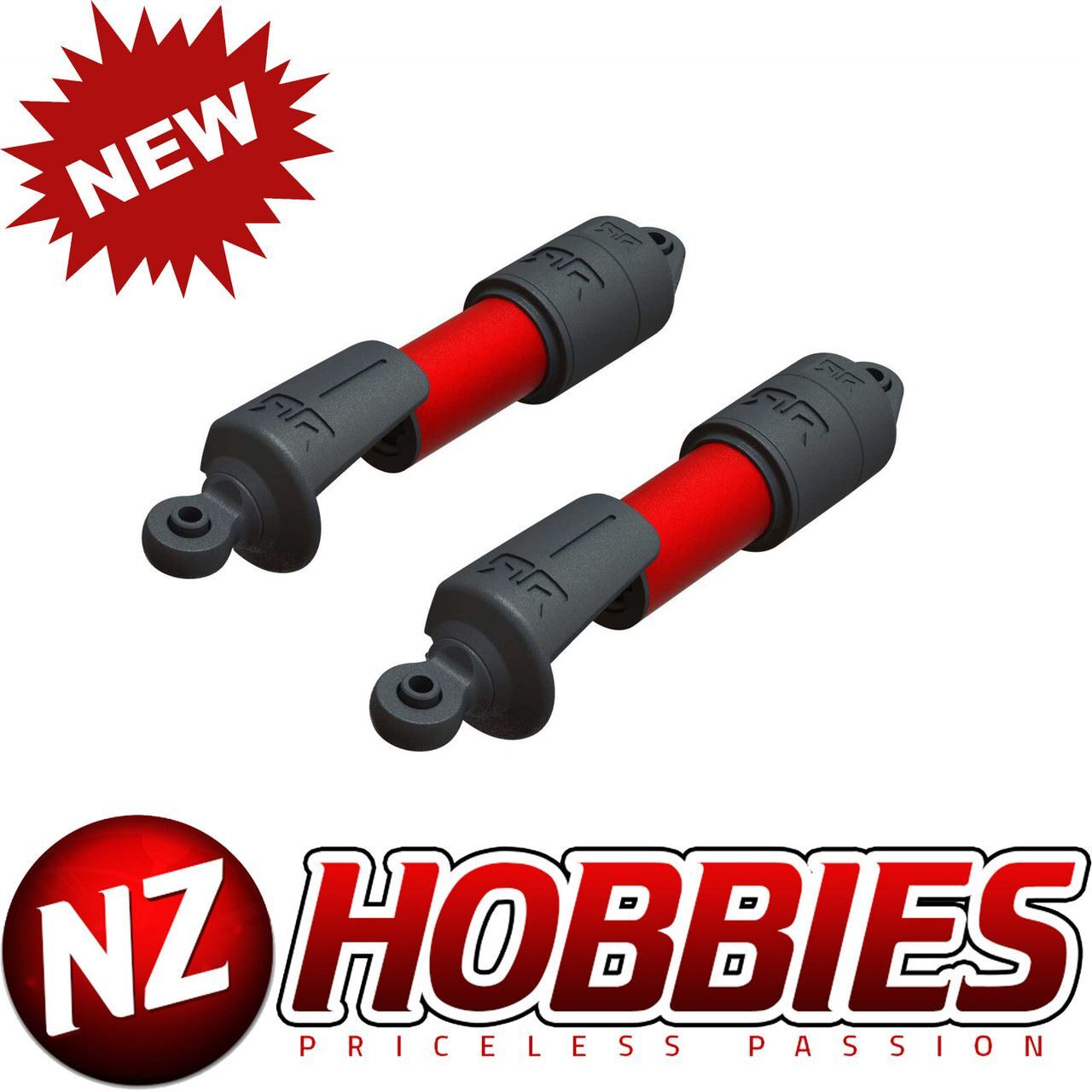 ARRMA ARA330678 Shock Set 11mm Bore 118mm Length :Granite/Big Rock/Senton/Typhon