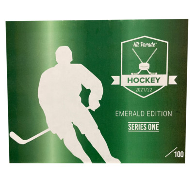 2021/22 Hit Parade Hockey Emerald Edition Series 1 Box /100 (McDavid-Matthews)