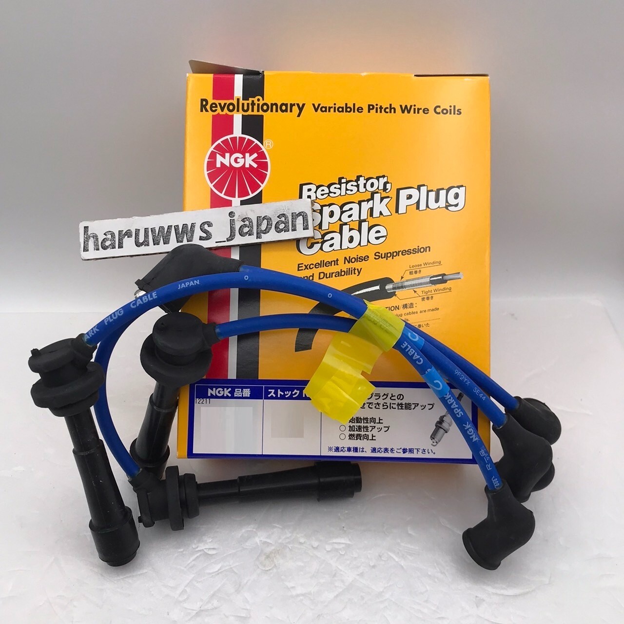 For SUZUKI CAPPUCCINO EA21R K6A NGK Spark Plug Cable
