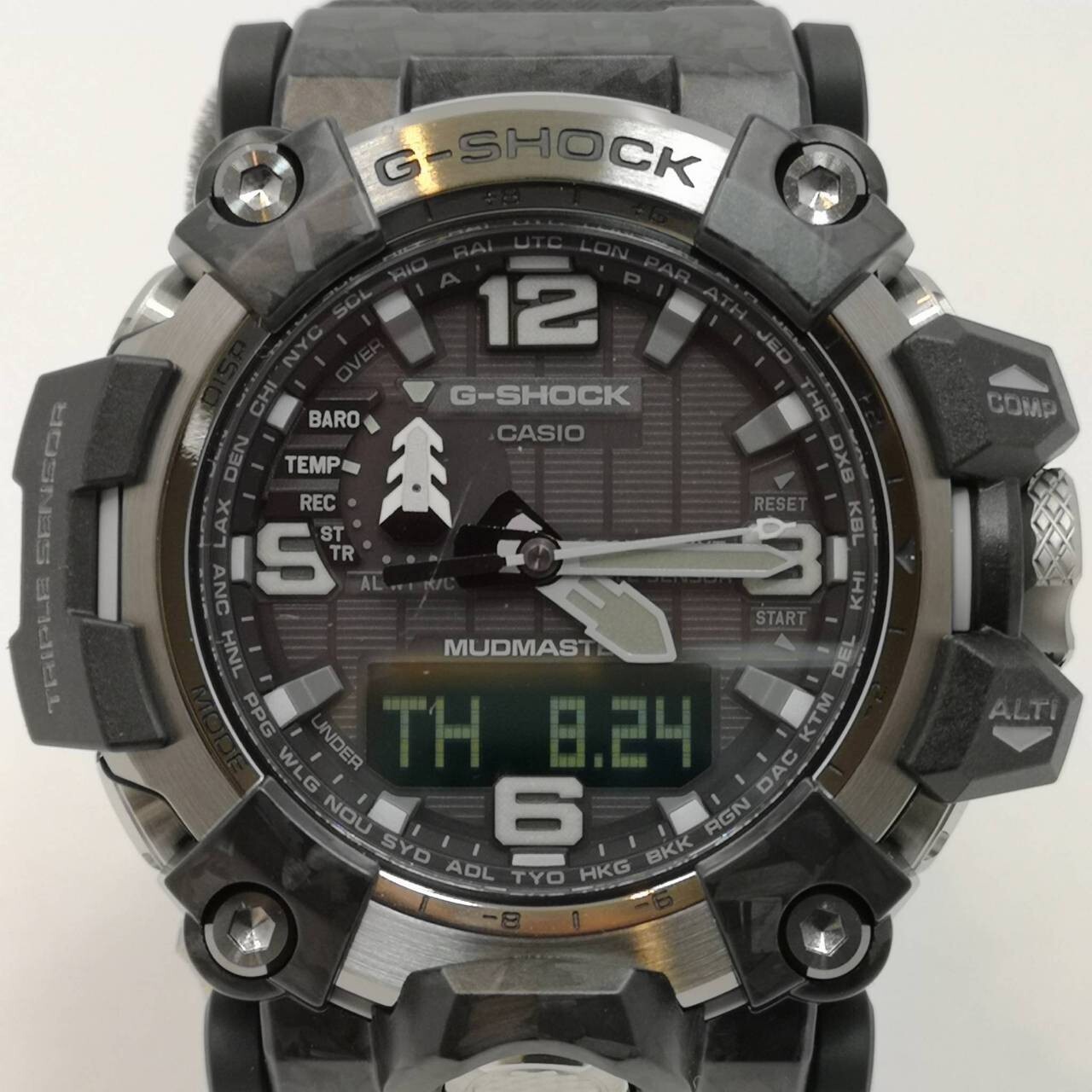 CASIO G-SHOCK GWG-2000-1A1JF Black Gray CARBON MUDMASTER