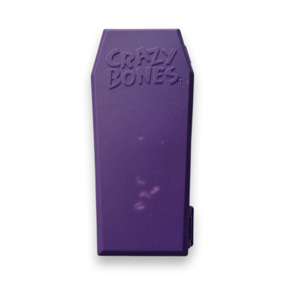 Crazy Bones Coffin Box Purple - 10 Assorted Crazy Bones 