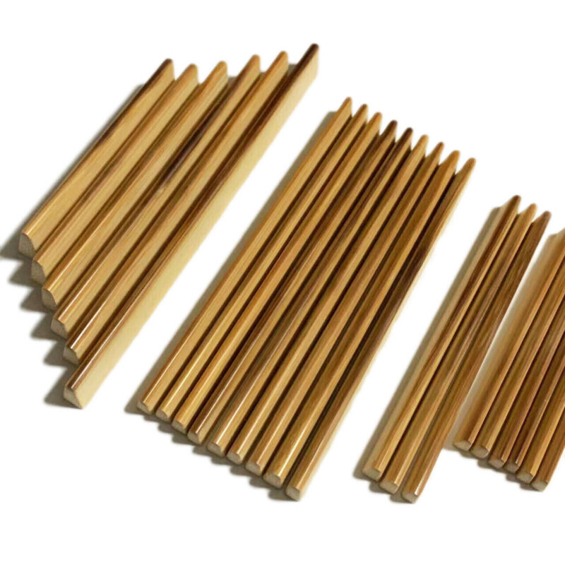 1 Set 24 Pipa Pin Old Bamboo Wood Pre Polished Pipa Making Restore Parts