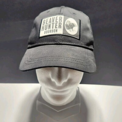 Beaver Hunter Bourbon Baseball Hat Black Snapback Cap OSFM Infinity 