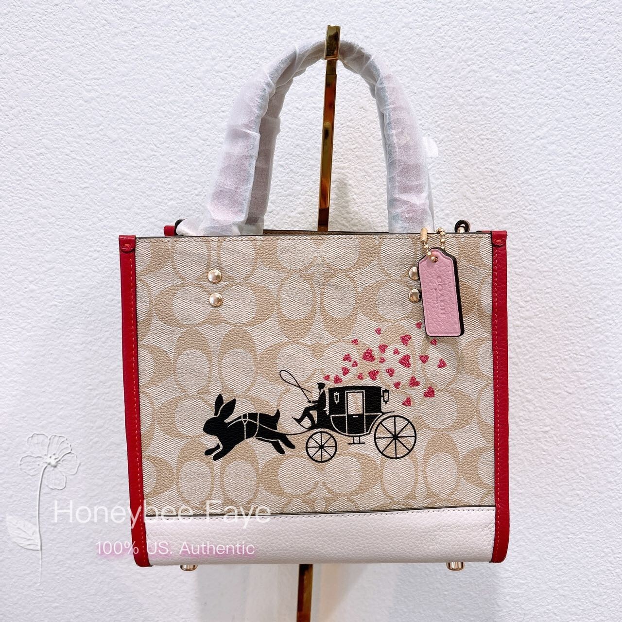 【COACH】ルーナー ニュー イヤー デンプシー トート 22 COACH】ルーナー ニュー イヤー デンプシー トート 22