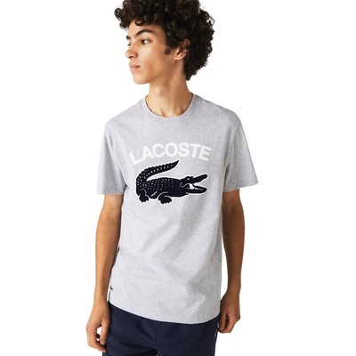 Мужская футболка Lacoste с круглым вырезом Jumbo Croc CCA-XL