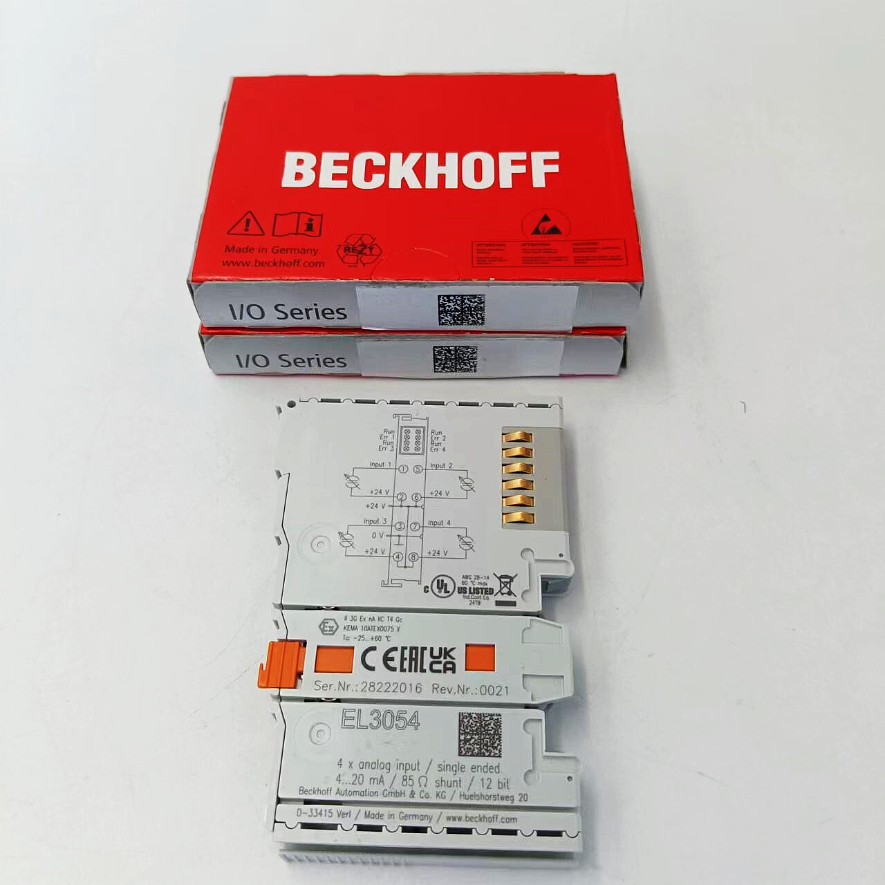 Oneoriginal Beckhoff EL3054 EL 3054 PLC Module New In Box Free Shipping ...