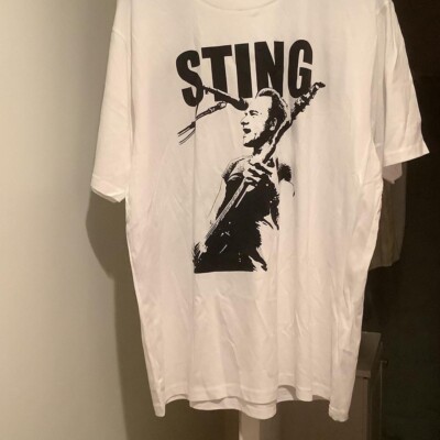 Size xxl 2xl tee t shirt band concert Gordon Matthew Thomas Sumner CBE (born 2 O