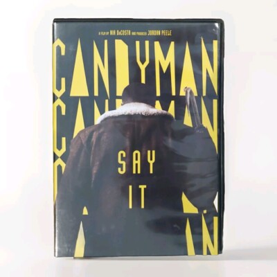 Candyman (2021) DVD Widescreen Yahya Abdul-Mateen II Nia DaCosta Jordan Peele VG
