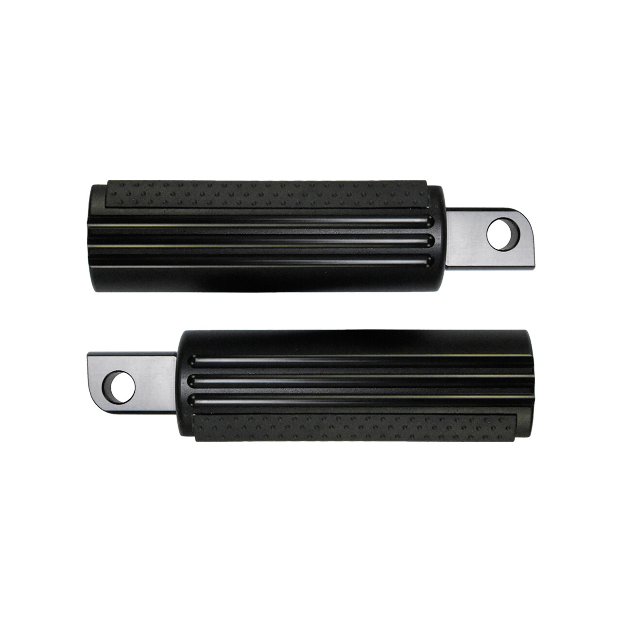 Defiance Foot Peg Male Footrests Matte Black Fit For Harley Touring Softail XL