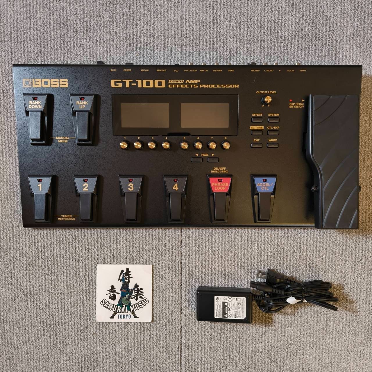 BOSS GT-100 エフェクター【未使用】 Boss GT-100 Multi-Effects Processor Guitar Effect Pedal Good
