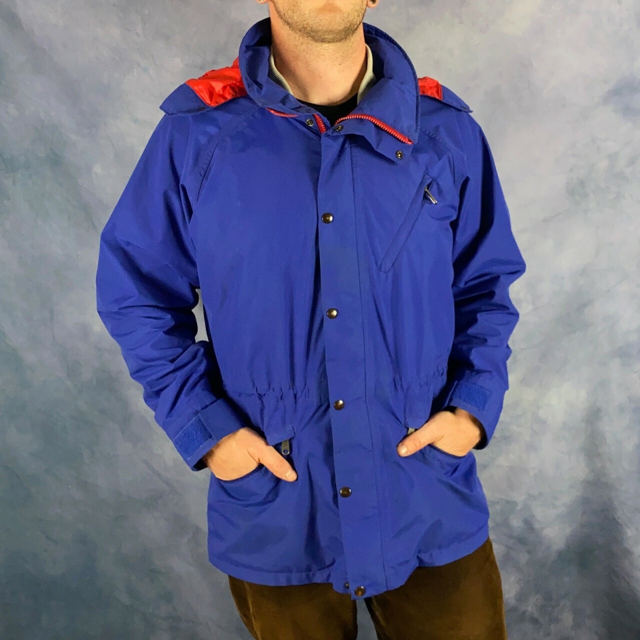 USA製 80s ノースフェイス Windy Pass ゴアテックス ジャケット Vintage Windy Pass by The North Face Gortex Jacket Sz L Made