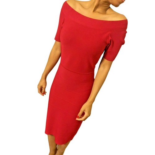 SALE!【BCBG MAXAZRIA】ルビーレッド ストラップレス ドレス BCBG MAXAZRIA(ビーシービージーマックスアズリア) パーティー