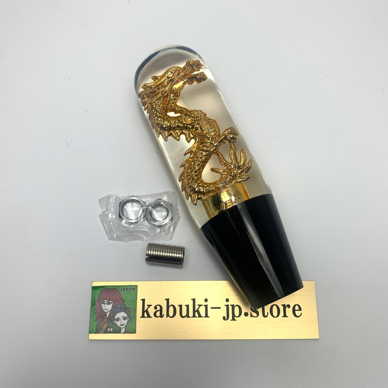 JET Dragon Shift Knob Gold 150mm 4.72441in Japan 12×1.25 (10 JET Dragon Shift Knob Gold 150mm 4.72441in Japan 12×1.25 (10