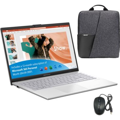 Asus 15.6" Laptop 4 GB RAM 128GB Intel® Celeron® N Windows 11 - Silver