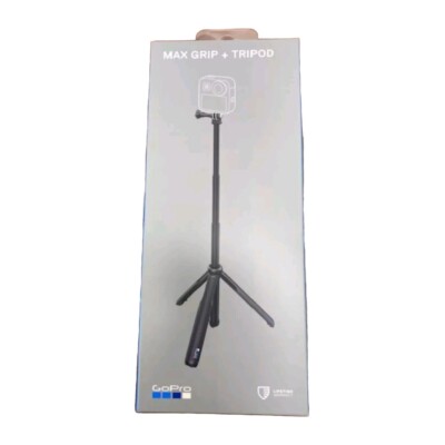 GoPro MAX Grip + Tripod for All GoPro Cameras, Black - ASBHM-002 - SEALED BOX