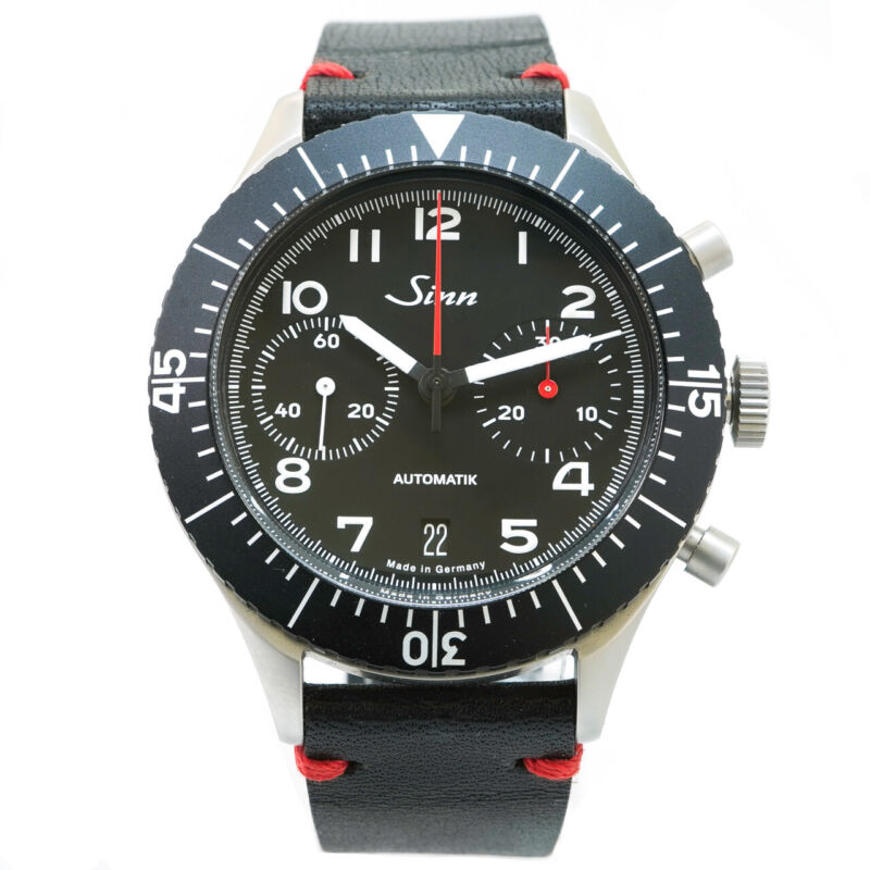 Sinn Watch 158 Bundeswehr Chronograph Limited Edition - Inventory 5139 43mm