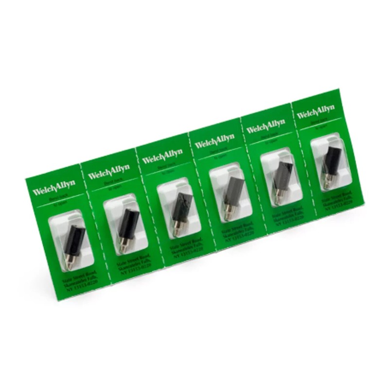 Welch Allyn 6v Hallogen Replacement Lamps, 07800-U Box of 6